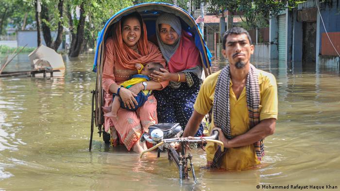 আবারও বন্যার কবলে সিলেট নগরী