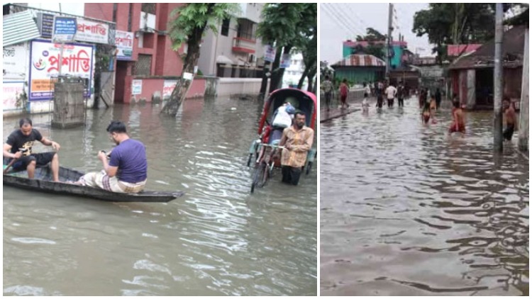 সিলেটে বন্যা নিয়ন্ত্রণে সেনাবাহিনী মোতায়েন