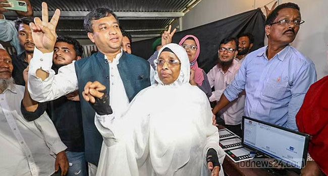 নির্বাচন সুষ্ঠু হয়েছে: জায়েদা খাতুন