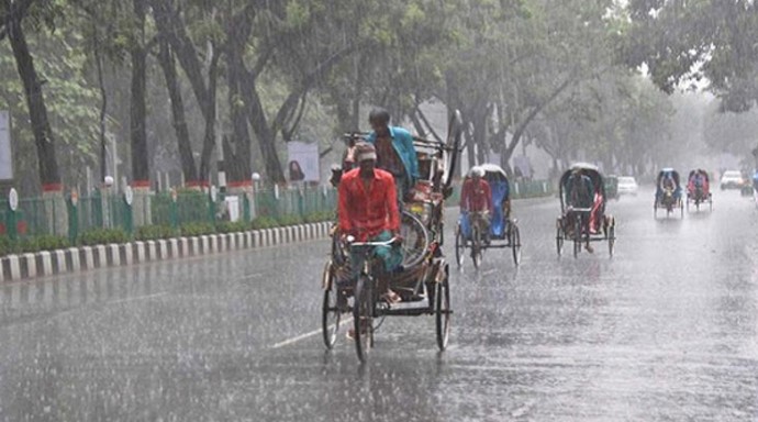 বৃষ্টি হতে পারে যে দুই বিভাগে