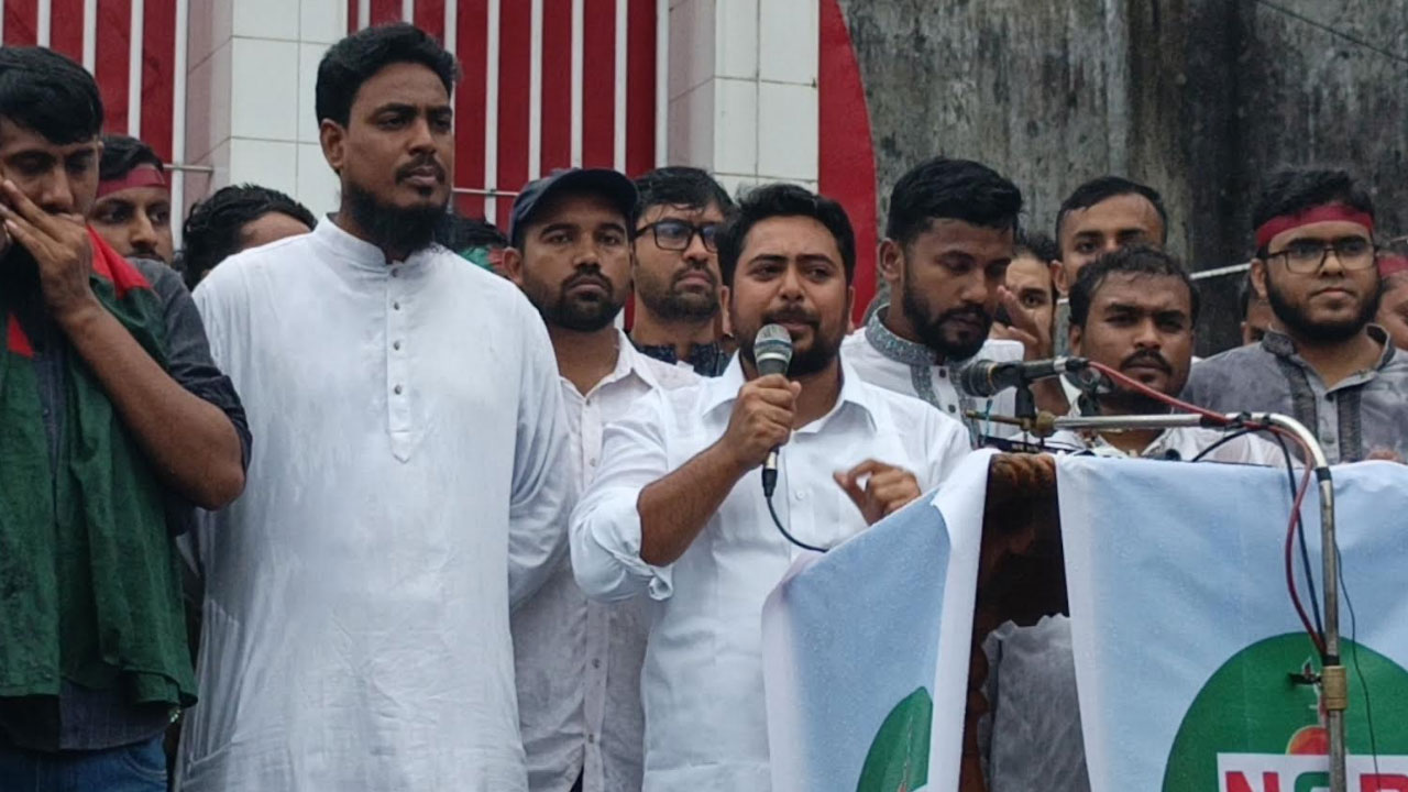 কিছু রাজনৈতিক দল শুধু ক্ষমতা চায়: নাহিদ ইসলাম