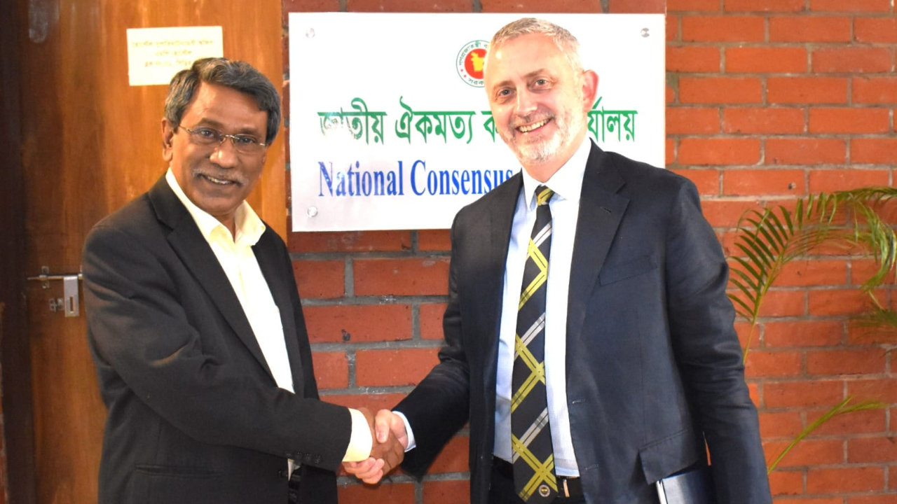 আলী রীয়াজের সঙ্গে মাইকেল মিলারের বৈঠক