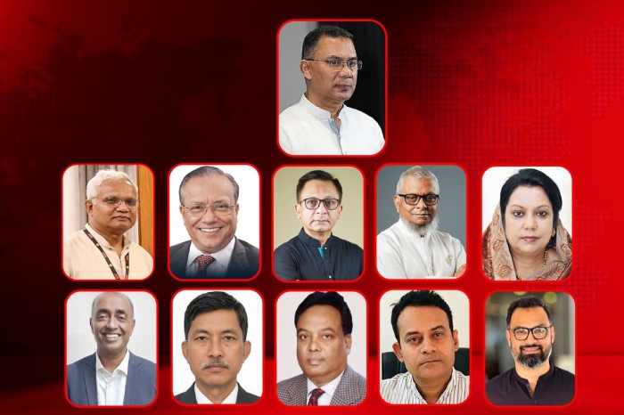 তারেক রহমানের মন্ত্রিসভায় নতুনত্বের চমক