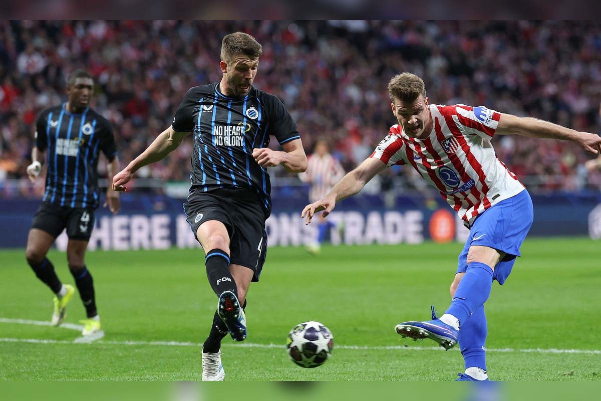 সোরলথের হ্যাটট্রিক, শেষ ষোলোয় অ্যাটলেটিকো মাদ্রিদ