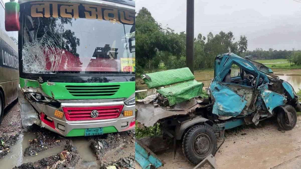 চকরিয়ায় বাস-লেগুনা সংঘর্ষে নিহত ৪, আহত ৫