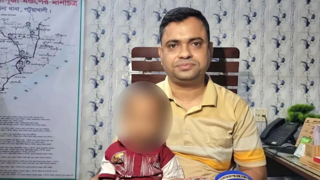 লাখ টাকায় সন্তান বিক্রি করে বাবার আইফোন কেনা, সেই শিশুপুত্র উদ্ধার