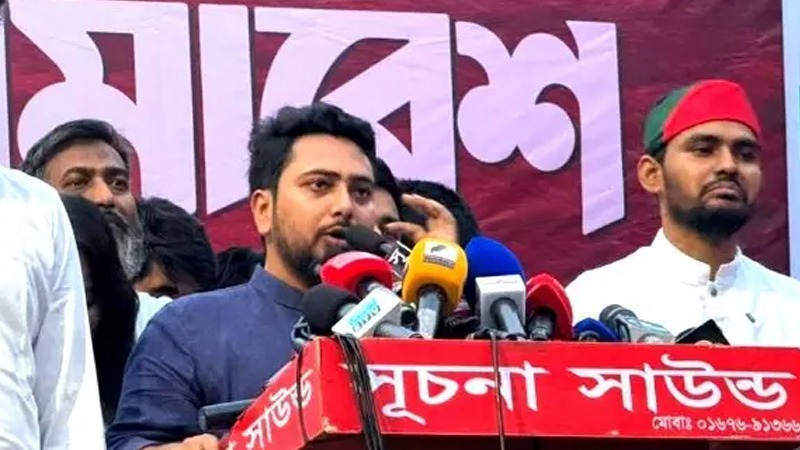 পতিত ও নব্য স্বৈরাচার—দুই শক্তিকেই পরাজিত করা হবে: নাহিদ ইসলাম