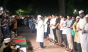 শহীদ হাসানের জানাজা নামাজ অনুষ্ঠিত