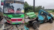 চকরিয়ায় বাস-লেগুনা সংঘর্ষে নিহত ৪, আহত ৫