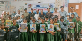 চট্টগ্রামের বাঁশখালীতে বন্যাদুর্গত শিক্ষার্থীদের মাঝে শিক্ষা উপকরণ বিতরণ