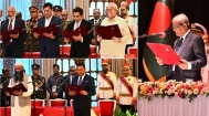 শপথ নিলেন চার মন্ত্রী ও দুই প্রতিমন্ত্রী