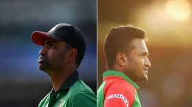 আফগানিস্তানের বিপক্ষে সিরিজ হারের দায় তামিমকে দিলেন সাকিব