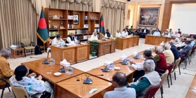 জলবায়ু বিষয়ে পুরস্কার পাওয়ায় প্রধানমন্ত্রীকে অভিনন্দন ১৪ দলের