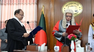 আপিল বিভাগের নবনিযুক্ত বিচারপতি হাবিবুল গনির শপথ